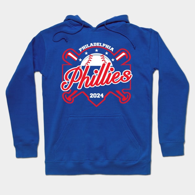 Phillies Baseball Hoodie by CovpaTees